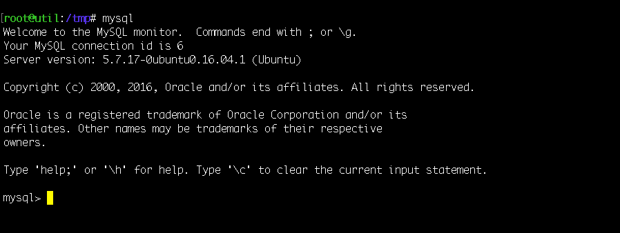 mysql backup mysqldump